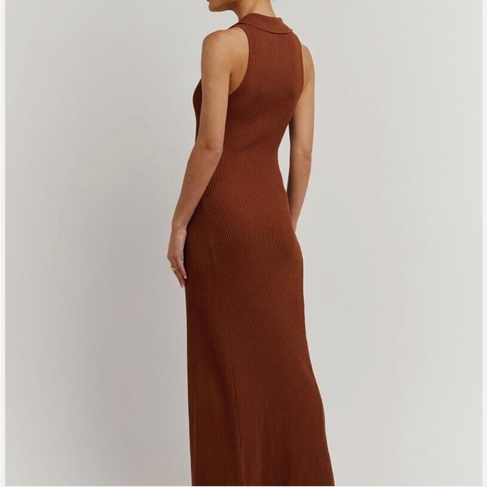 DISSH Hal Brown Sleeveless Dress - Picture 3 of 5